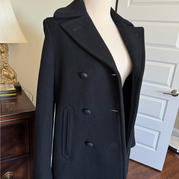 Nili Lotan Cash Peacoat in Black Size XS $1595 NWOT - Picture 11 of 13